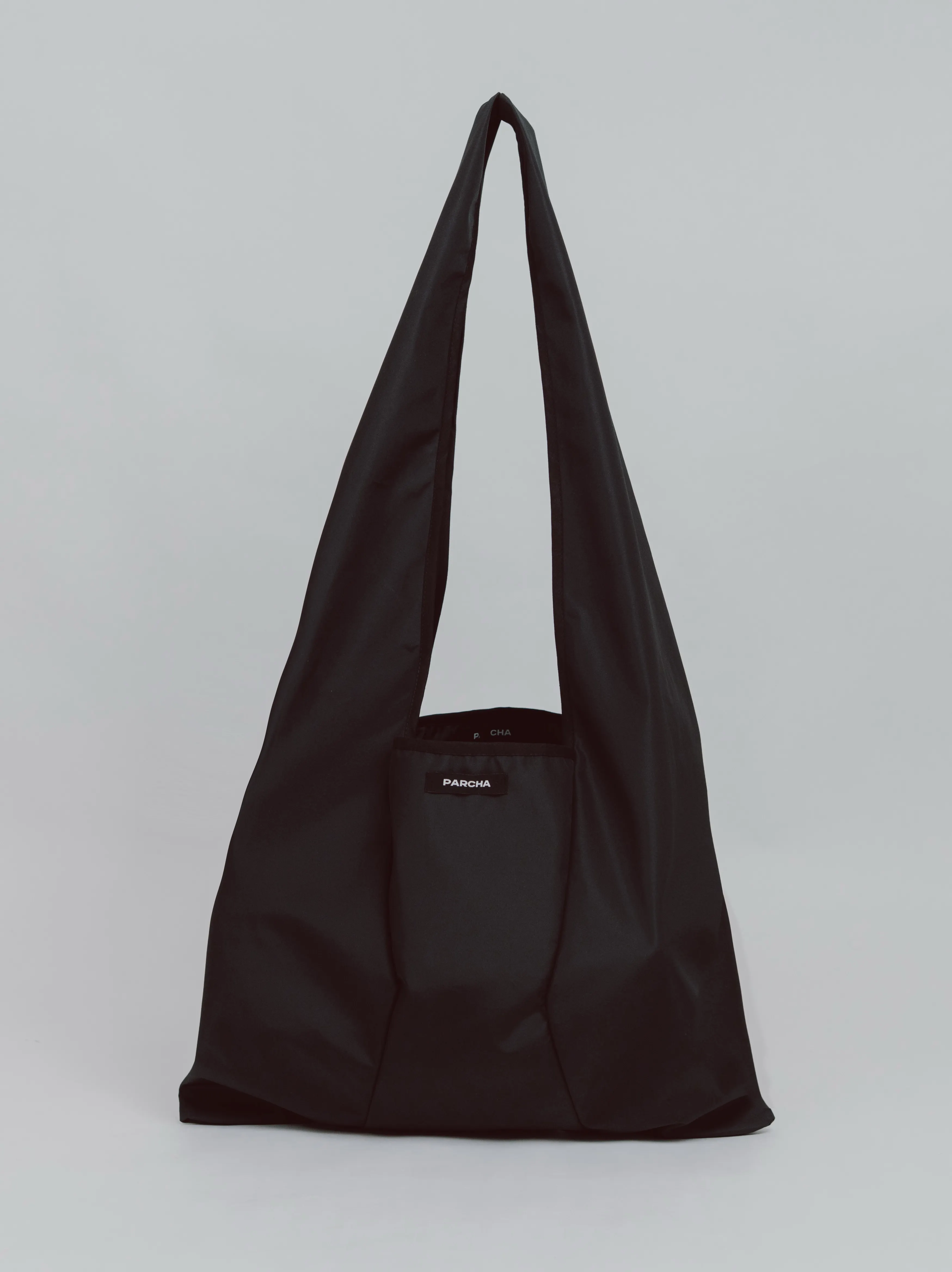 Black Tote Bag  back view